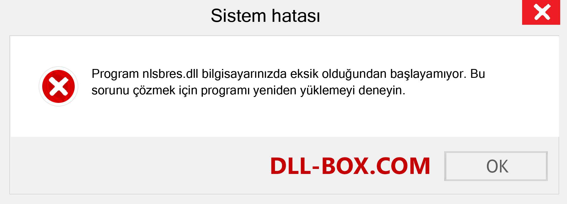 nlsbres.dll dosyası eksik mi? Windows 7, 8, 10 için İndirin - Windows'ta nlsbres dll Eksik Hatasını Düzeltin, fotoğraflar, resimler